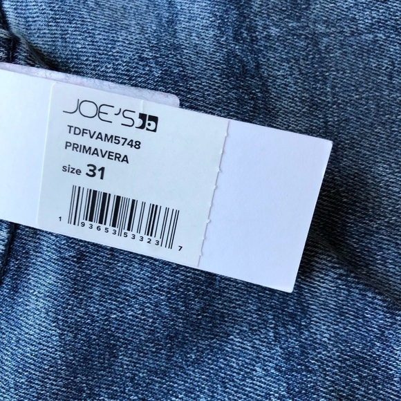 Joe’s NWT The Charlie High Rise Skinny Ankle Primavera Size 31 - Picture 10 of 11